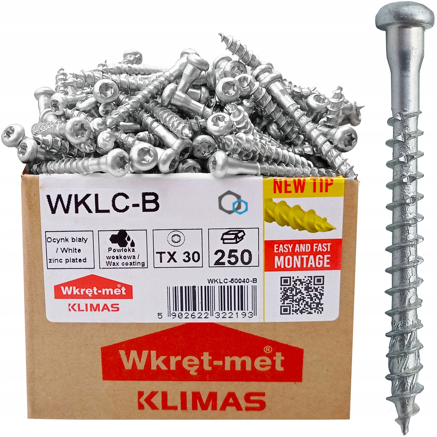 

Wkręty Ciesielskie Do Łączników 5x35 Torx 250szt