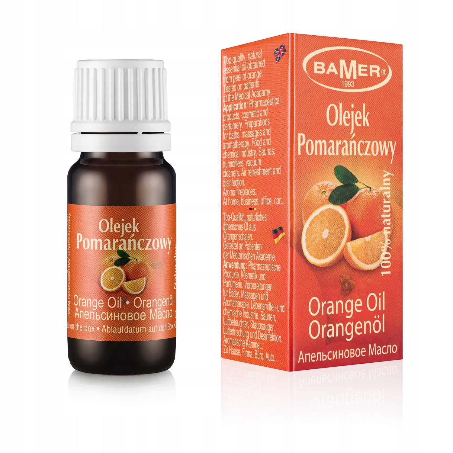

Pomarańczowy olejek eteryczny 7ml