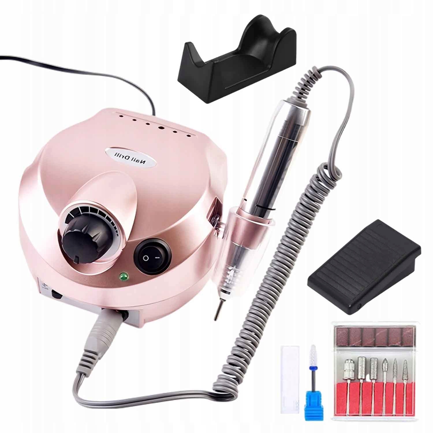 Bruska Na Manikúru Na Nehty 65W 30000RPM Sada Fréz