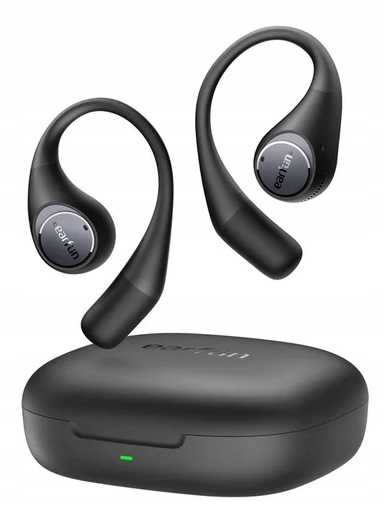 Bezdrátová sluchátka kolem uší Earfun Openjump Bílá