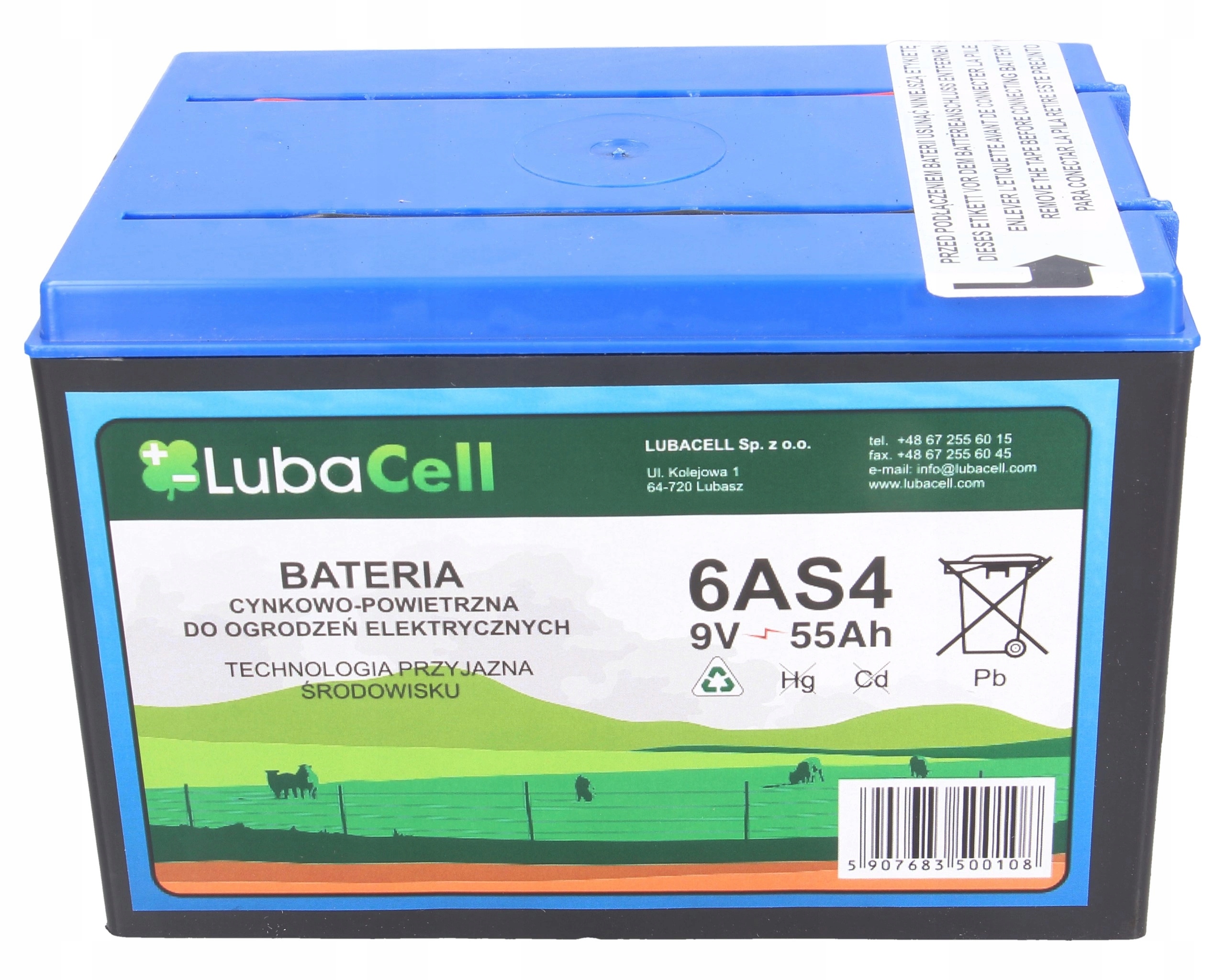 Baterie 6AS4 55Ah 9V Rolmar