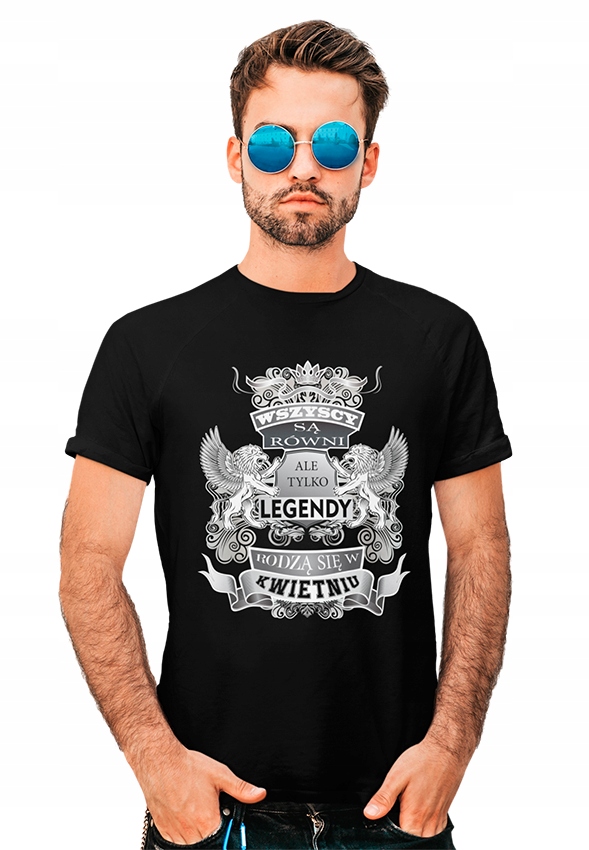 

Koszulka na Urodziny Prezent Legendy rodzą się