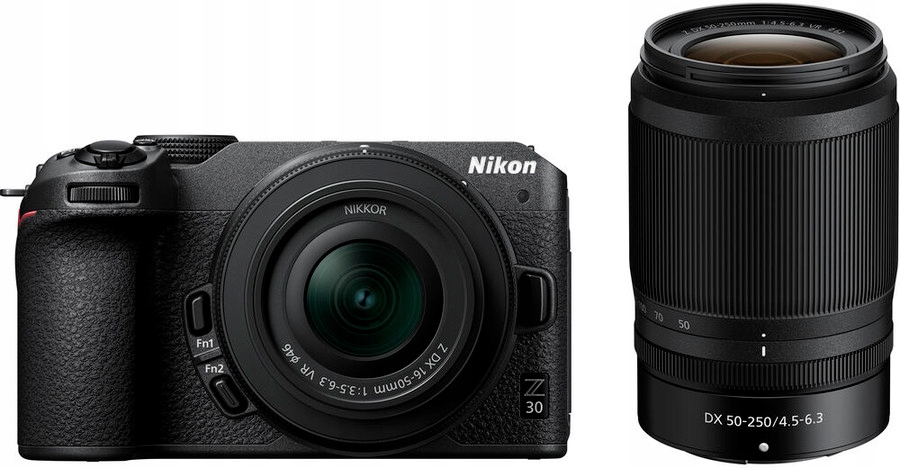 Nikon Z30 Nikkor DX 16-50 Vr Nikkor 50-250 Vr