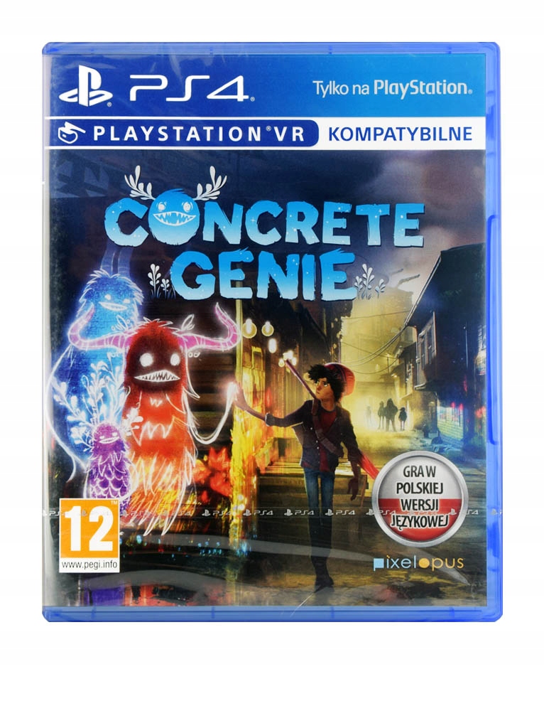 CONCRETE GENIE / PS4 / PS4 VR / PŁYTA / DUBBING PL