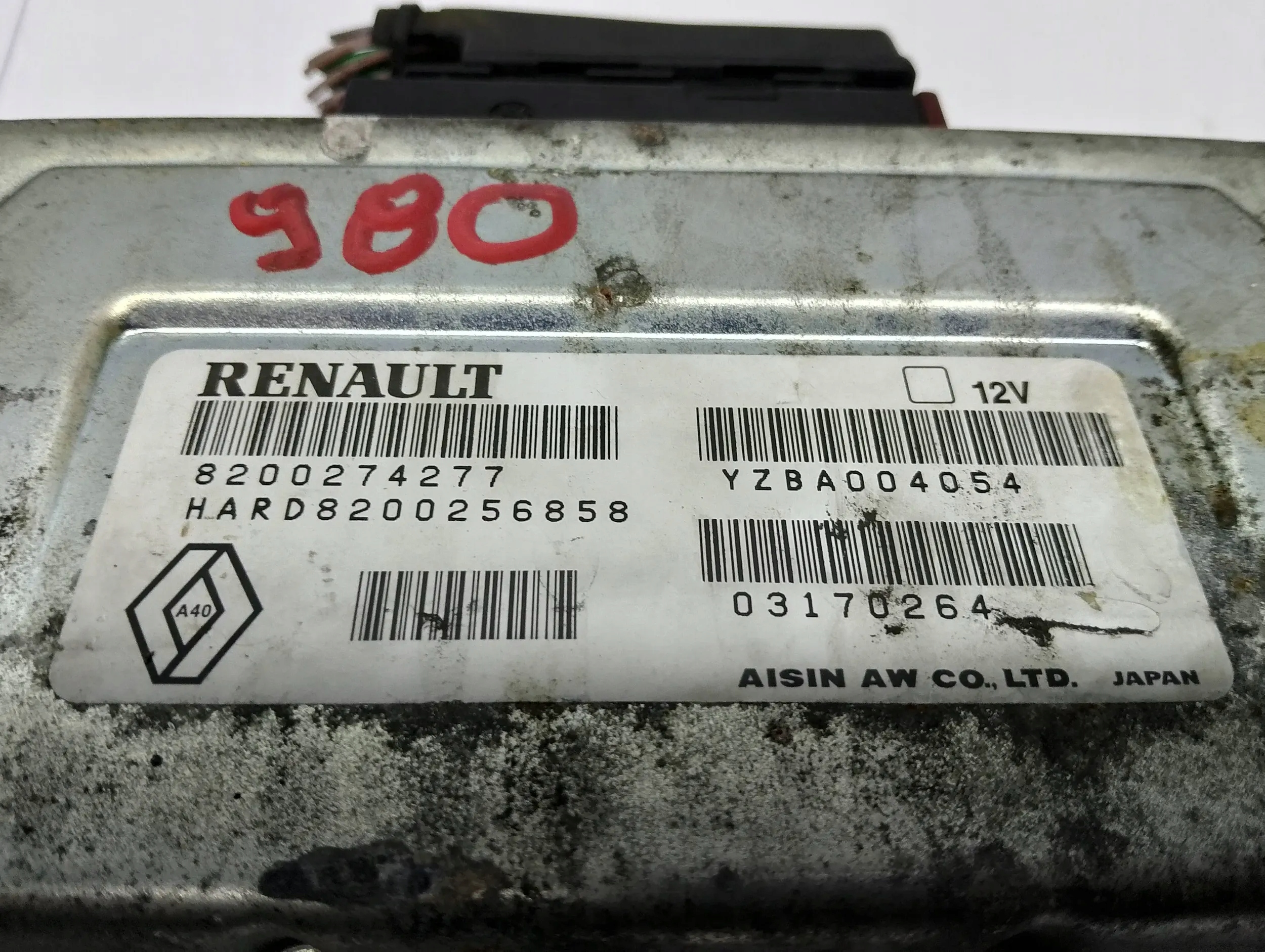 Bedienteil Computer Getriebe getriebe Renault 8200274277