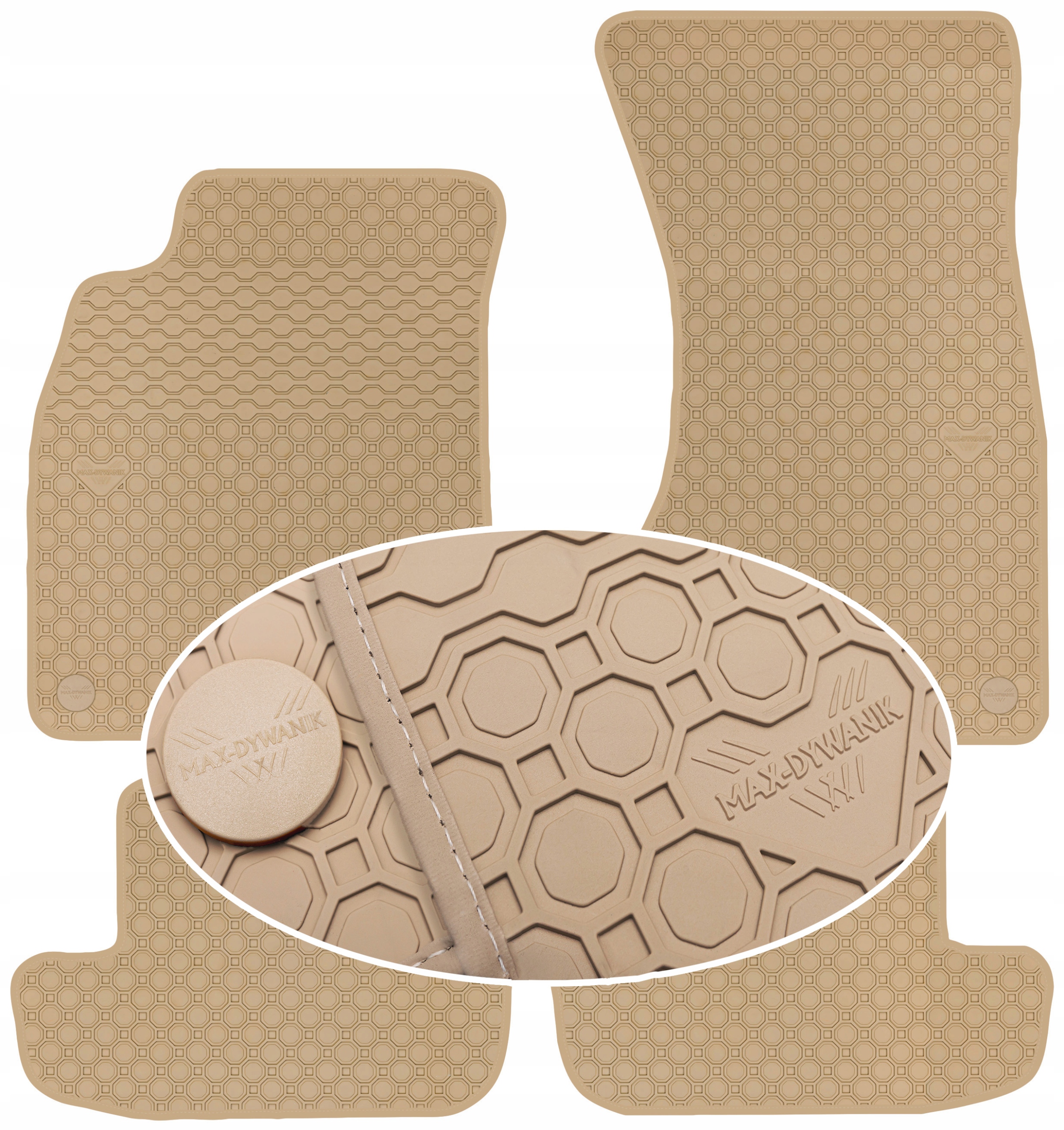 Audi A5 Coupe 2007-2016 Koberce Béžové