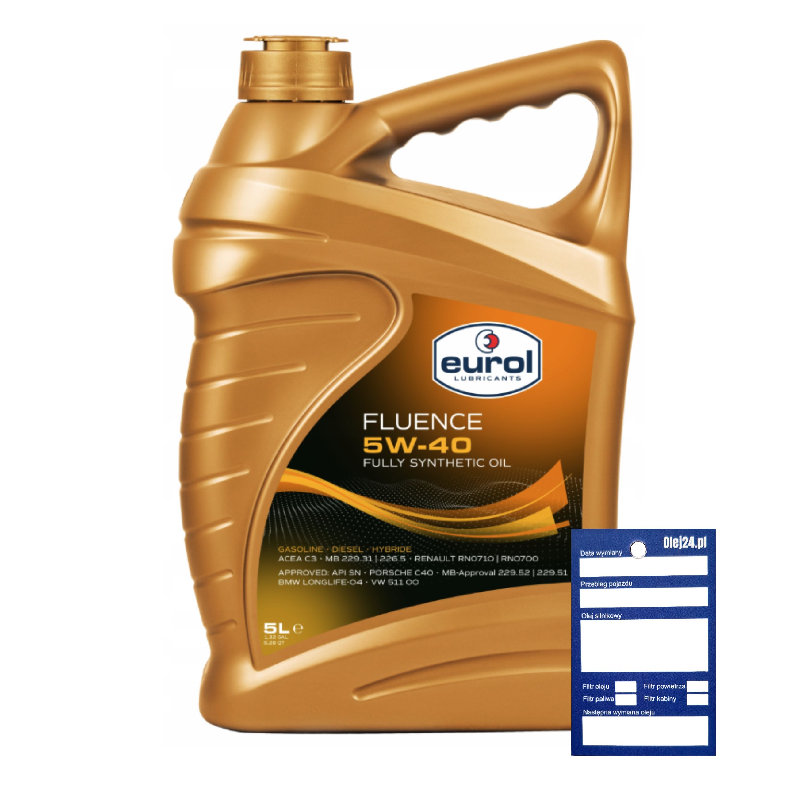 Eurol Fluence 5W40 5L