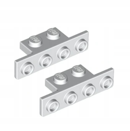 

Lego 28802 Płytka Łamana biała Nowa (2g) 2 szt.