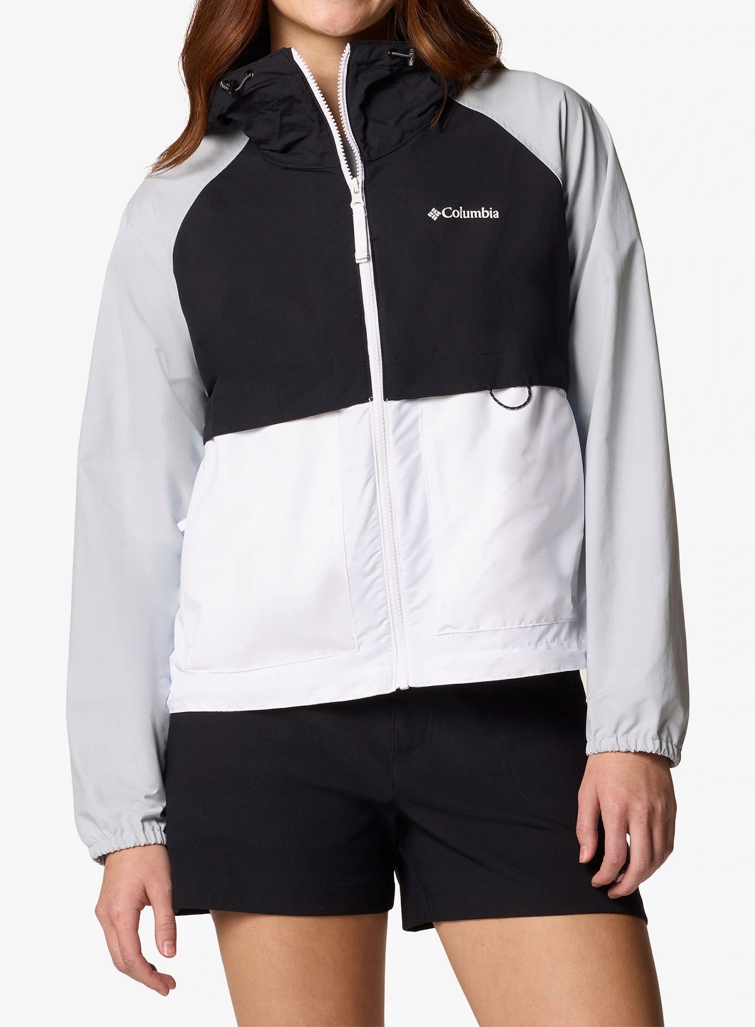 Dámská větrová bunda Columbia Spire Valley Windbreaker bílá L