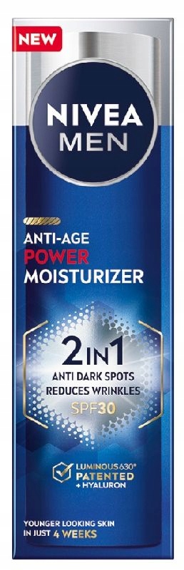 Nivea Men Anti-age Power Krém Na Obličej SPF30 50 ml
