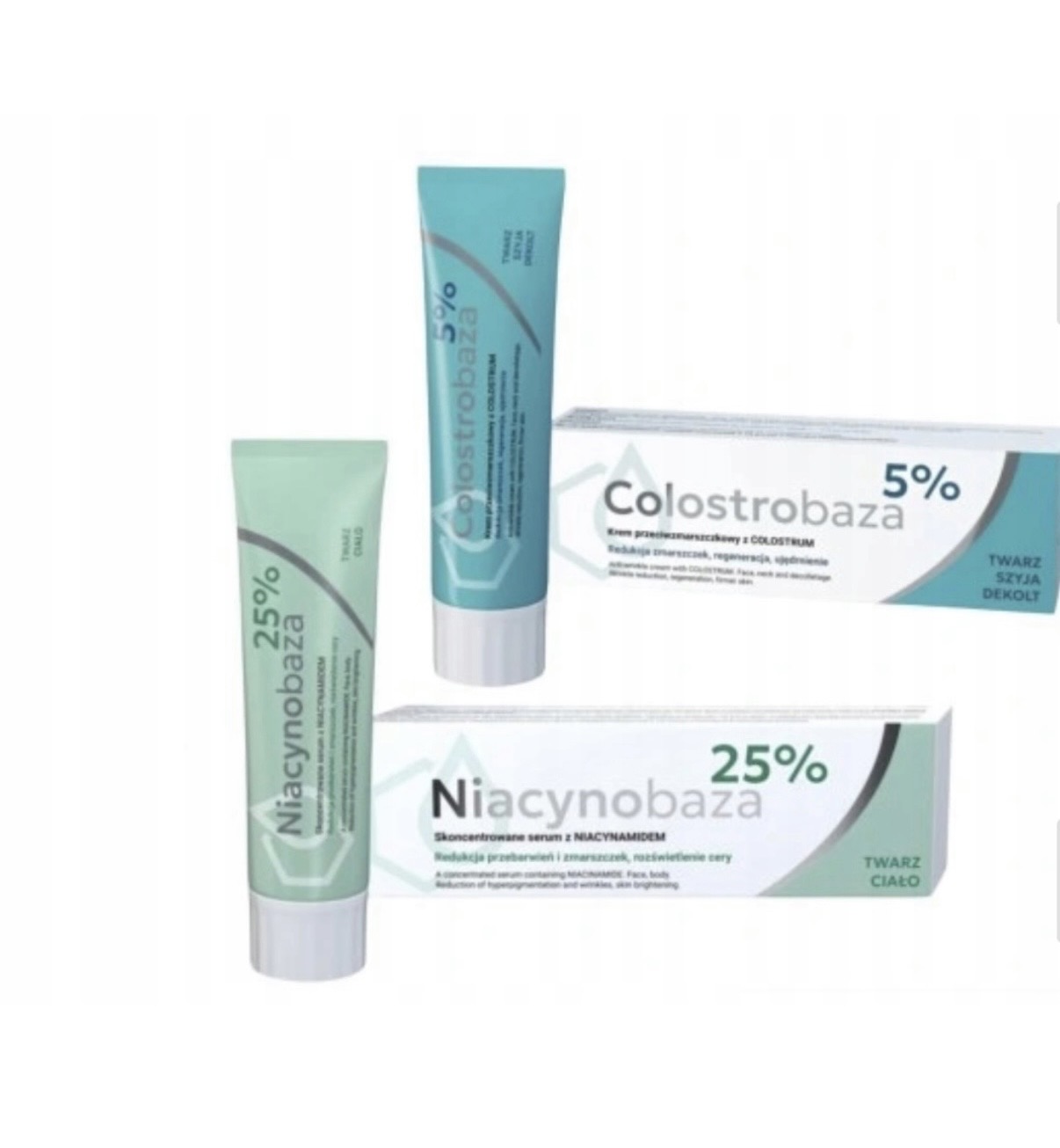 Zestaw niacynobaza 25% colostrobaza 5%