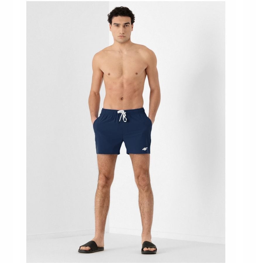 SPODENKI MĘSKIE 4F SZORTY KĄPIELÓWKI SPORTOWE NA BASEN PLAŻOWE Model 4FWSS24UBDSM126