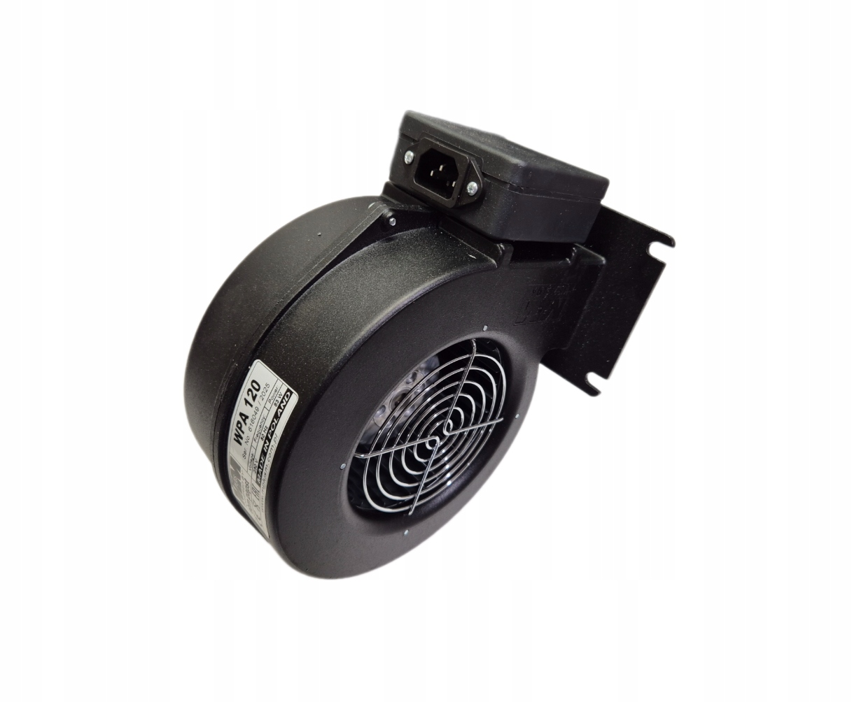 Ventilátor kotlovej pece Mplusm Wpa 120 Čierna Zástrčka 83 W