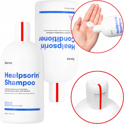 Zestaw Dermz Healpsorin Szampon Odżywka Łuszczyca Łzs