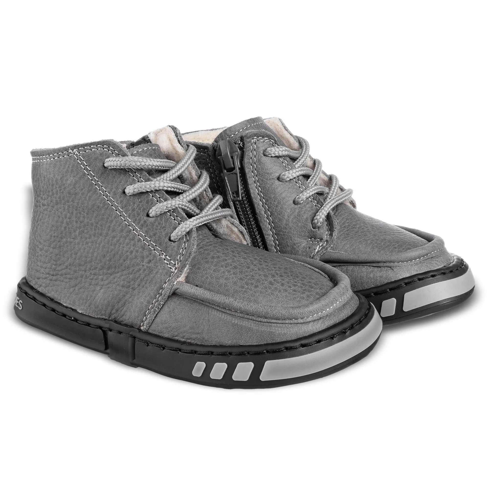 Zimowe buty dziecięce barefoot Takin Gray 27 Eu Magical Shoes