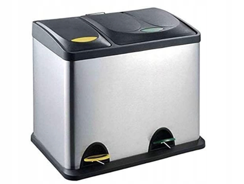 Trojitý odpadkový koš Msv