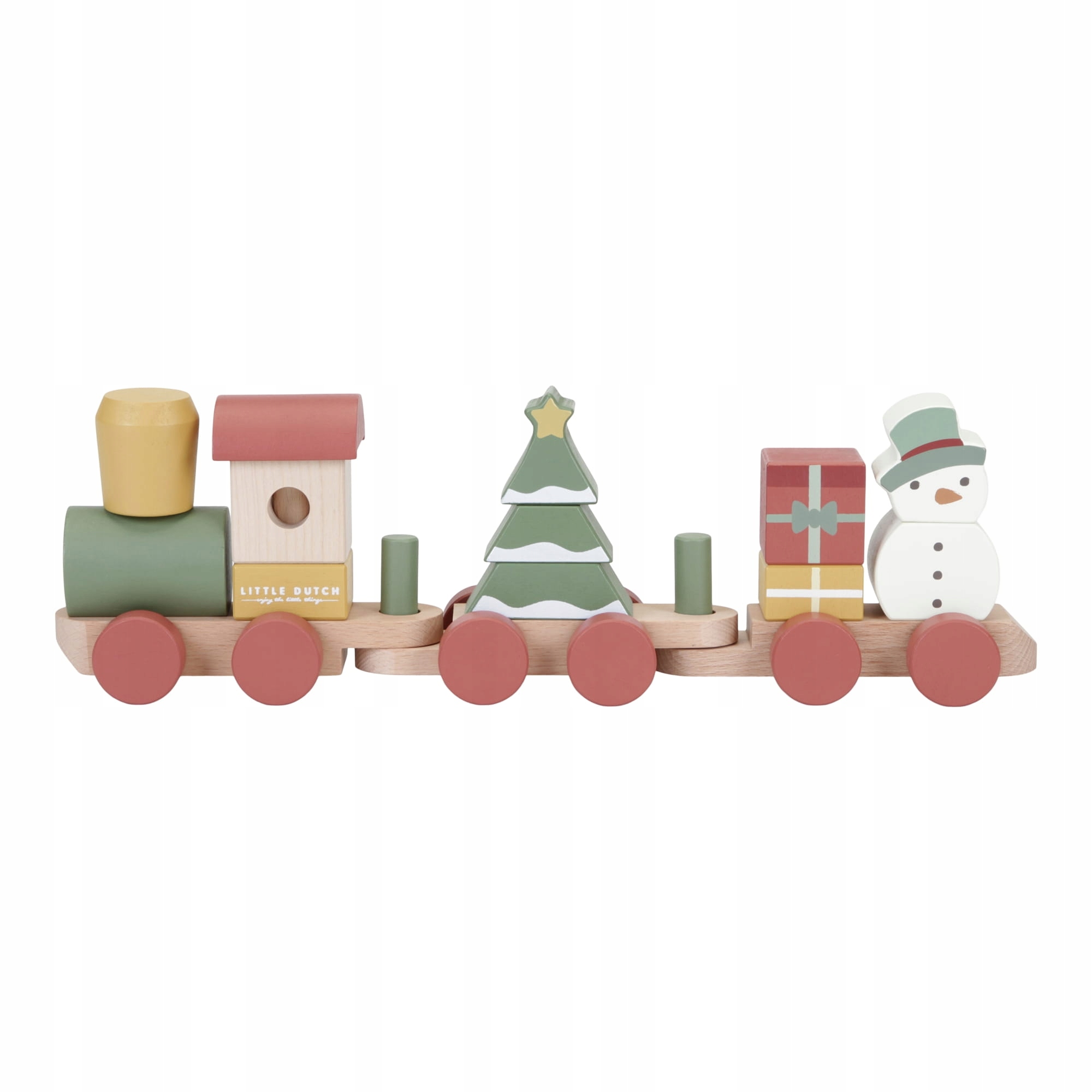 

Drewniany Pociąg Świąteczny X-mas Fsc Little Dutch