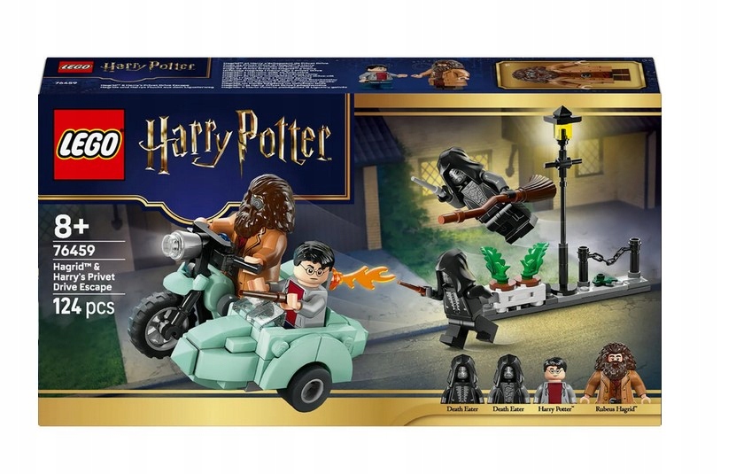 Stavebnice Útěk Hagrida A Harryho Z Zobí ulice 76459 Lego Harry Potter