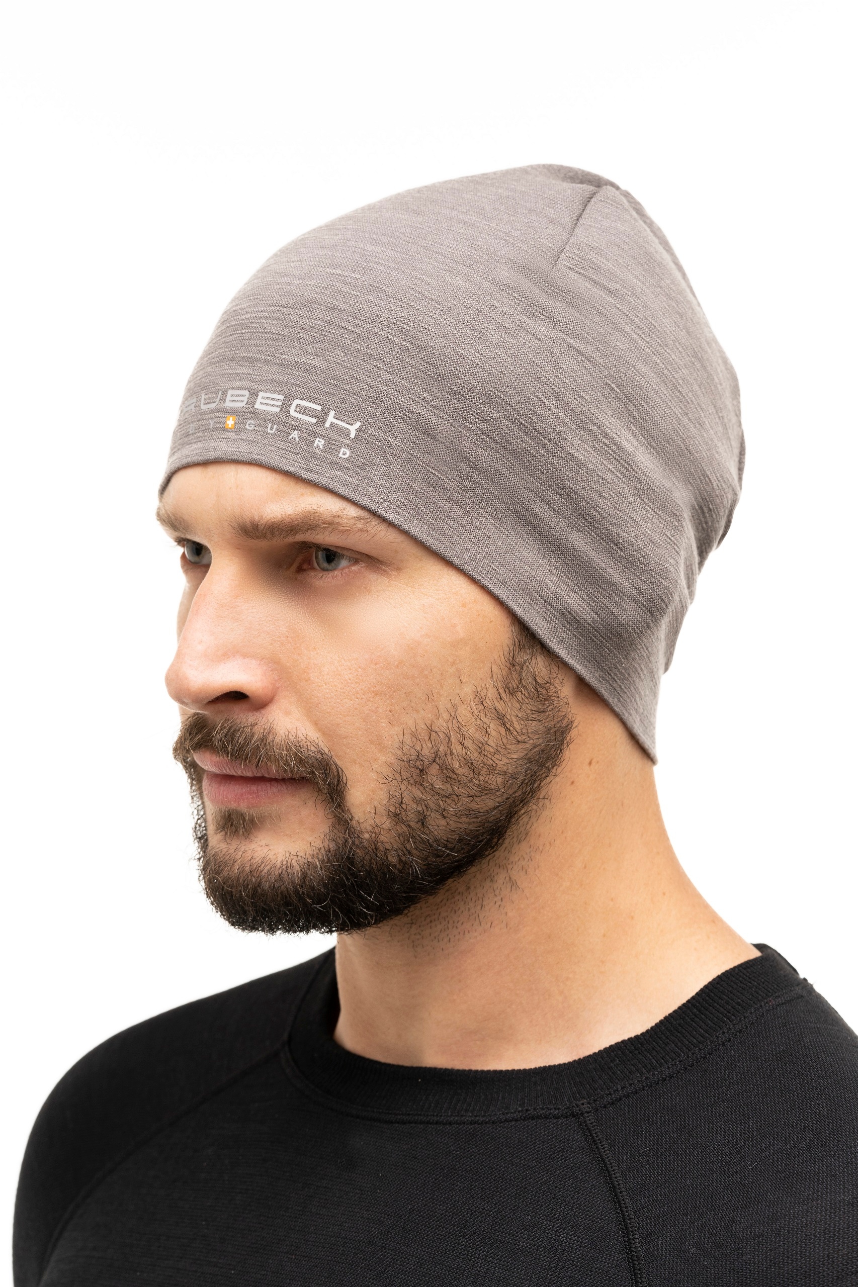 TERMOAKTYWNA CZAPKA ZIMOWA BRUBECK WEŁNA MERINO UNISEX DAMSKA MĘSKA CIEPŁA Rozmiar L/XL