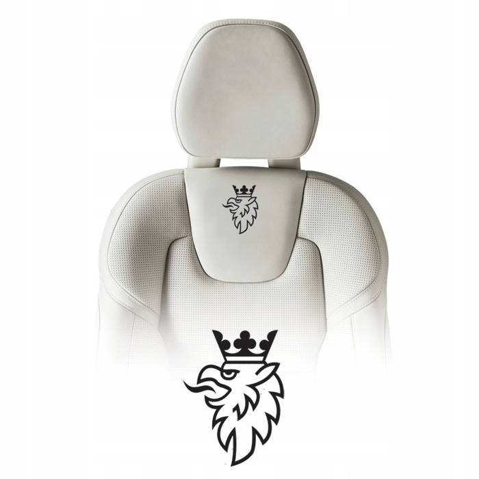

Naklejka logo na fotel skóra do Saab 1