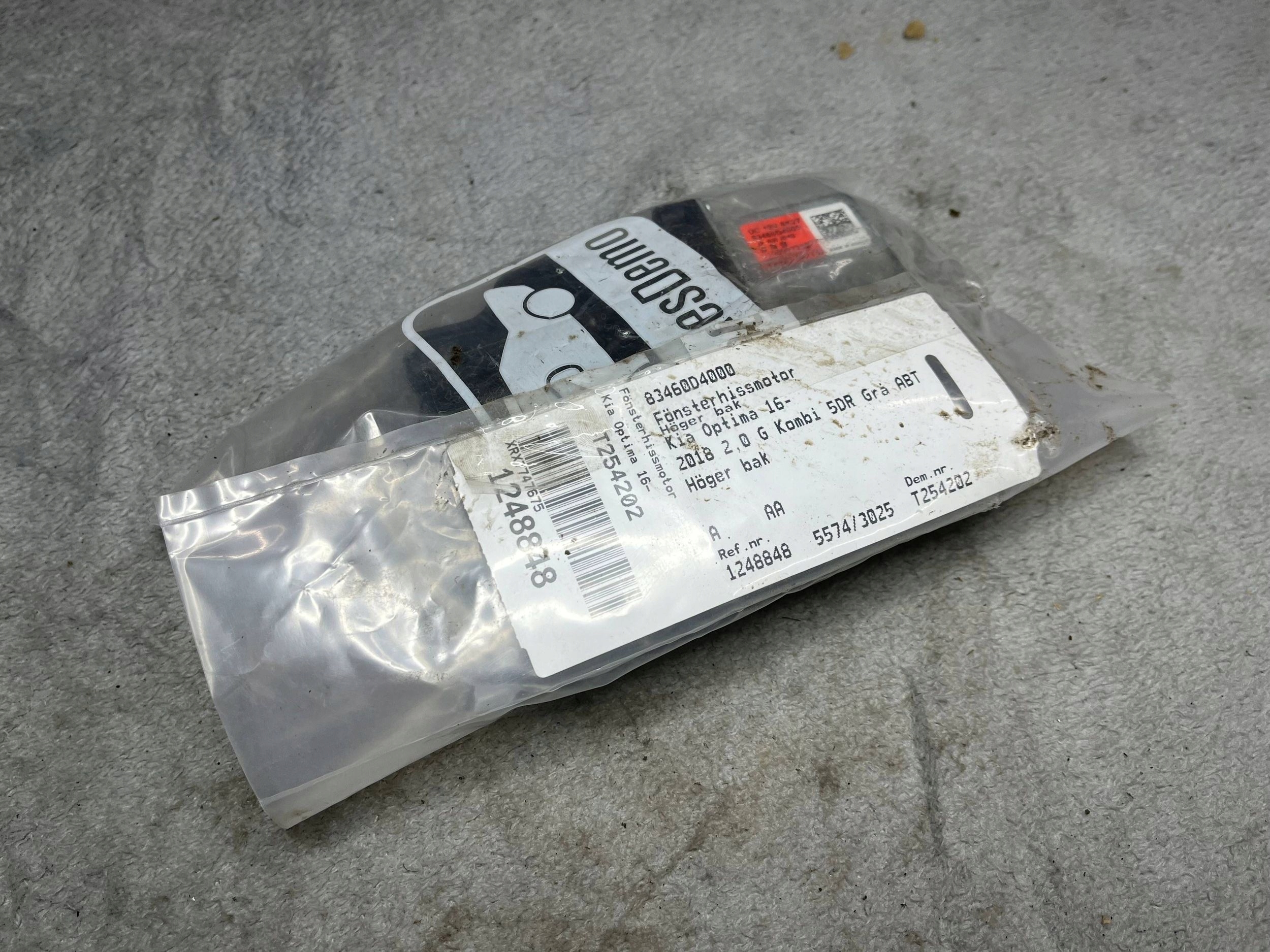 Micro moteur Vitres Arrière KIA Optima 83460D4000