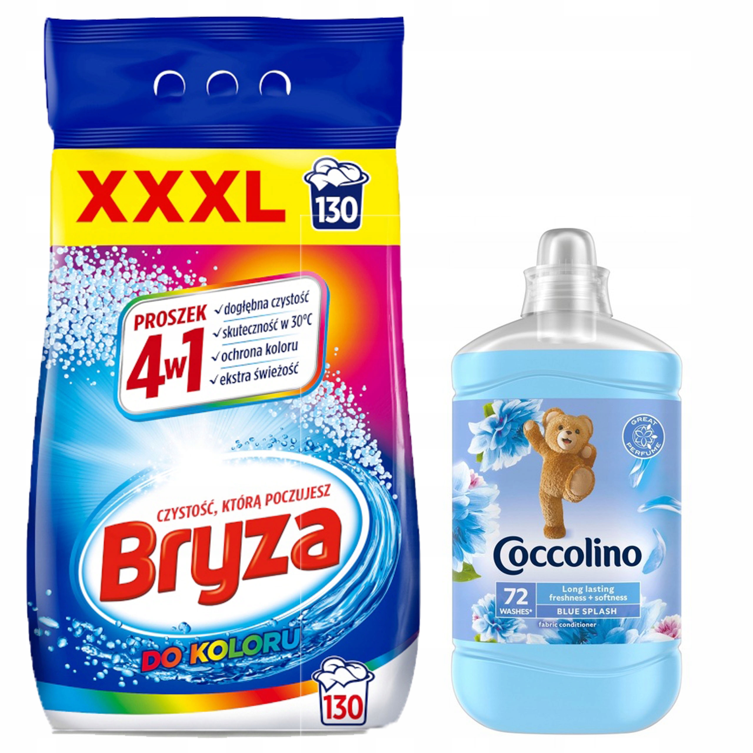 

Proszek do Prania Bryza płyn Coccolino 1,80 L