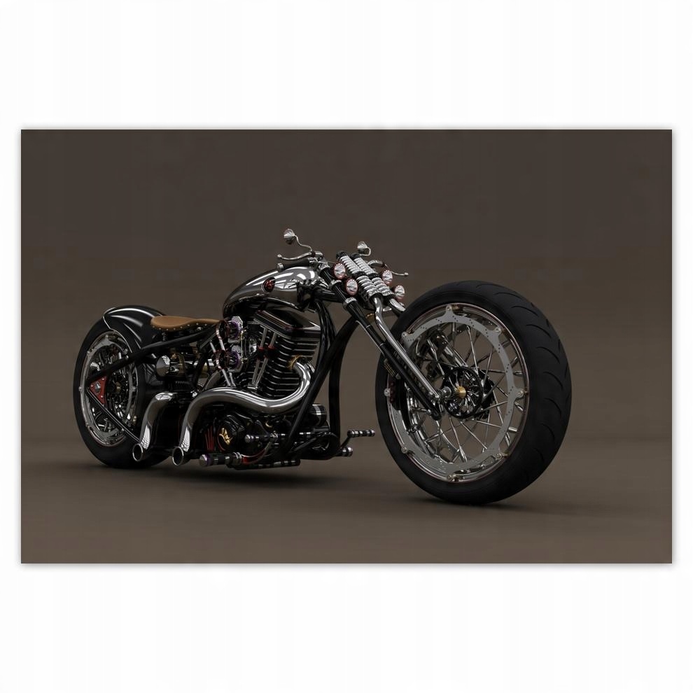 

Plakaty 60x40 Chopper Motocykl Motor