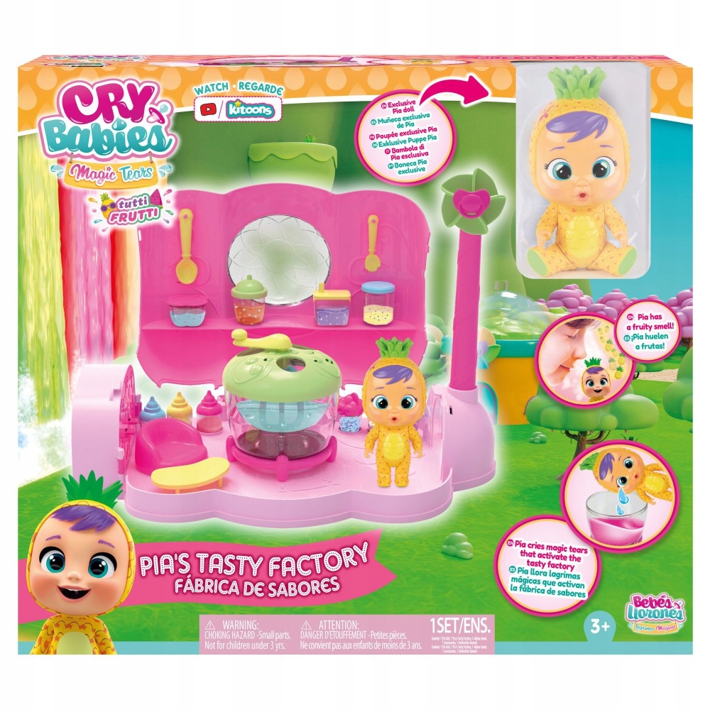 

Cry Babies Magic Tears Tutti Frutti Lalka Zestaw