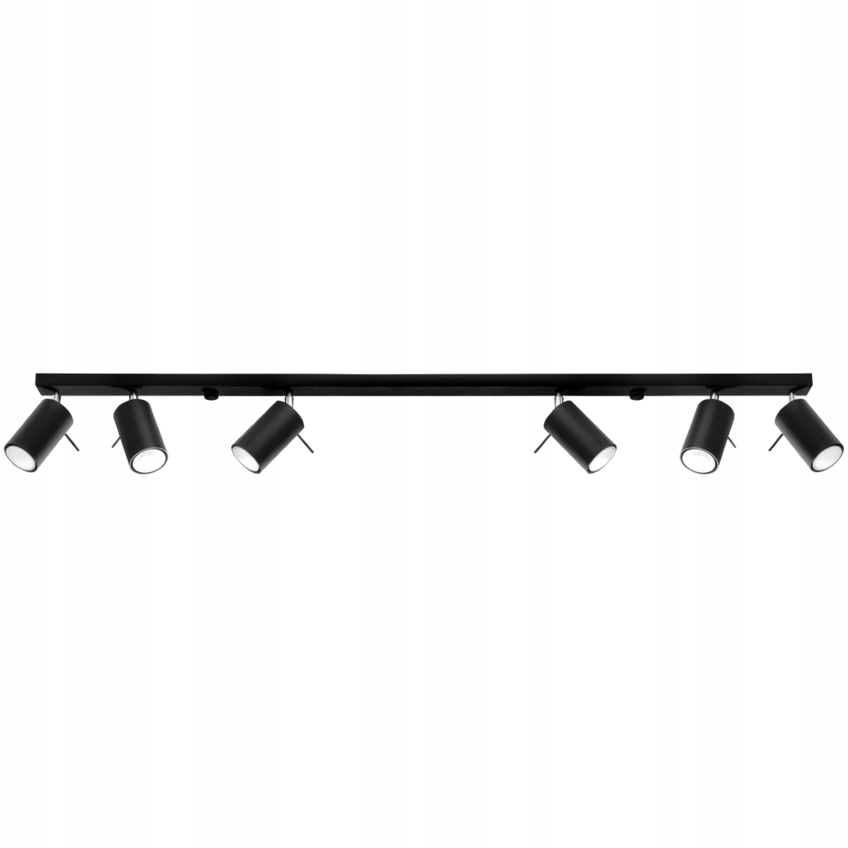 Stropné Svietidlo Ring 6L čierny