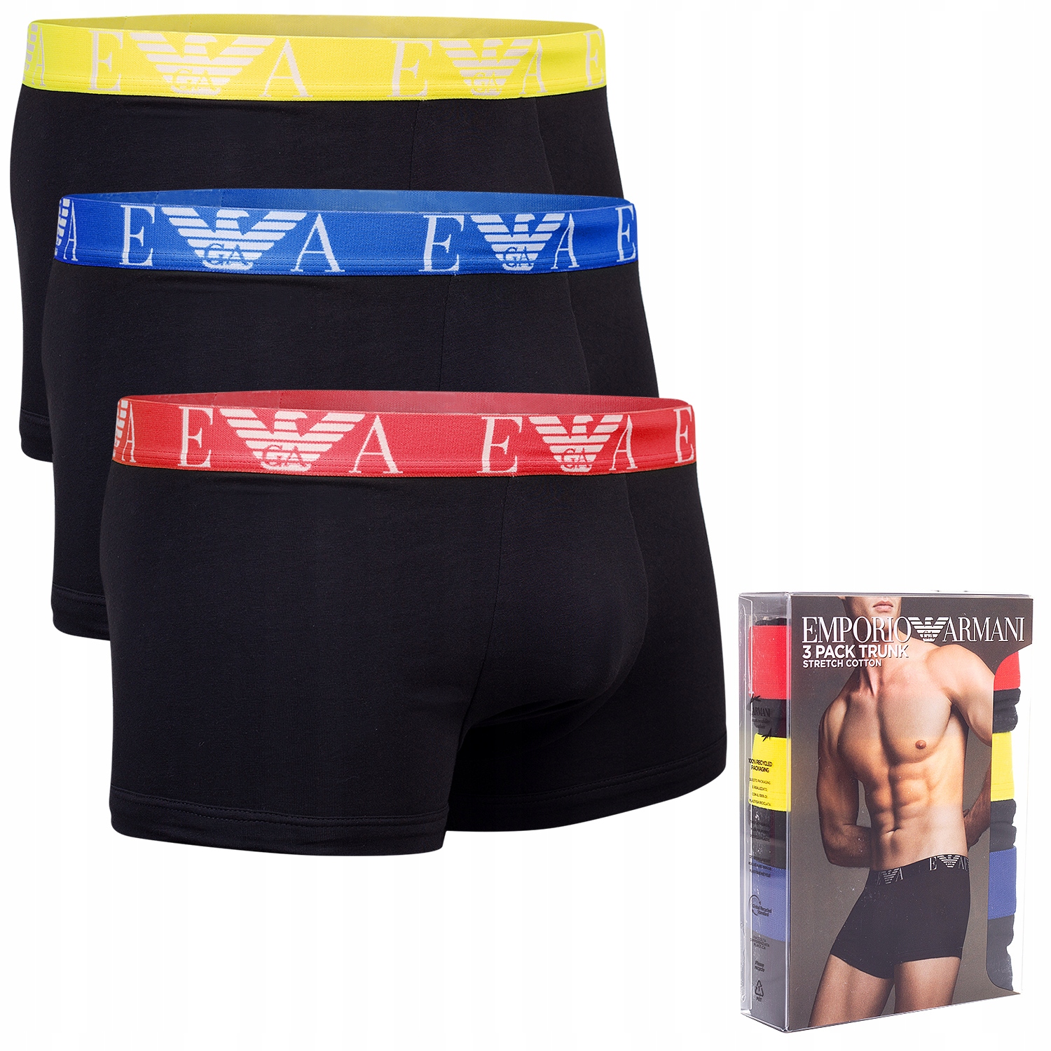 Emporio Armani Ea Boxerky 3Pack L Pánské Dárek