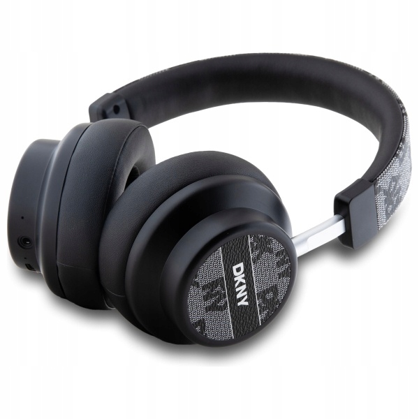 Dkny Bluetooth sluchátka přes uši DKBHM2PCSHLK černá Checkered Pattern