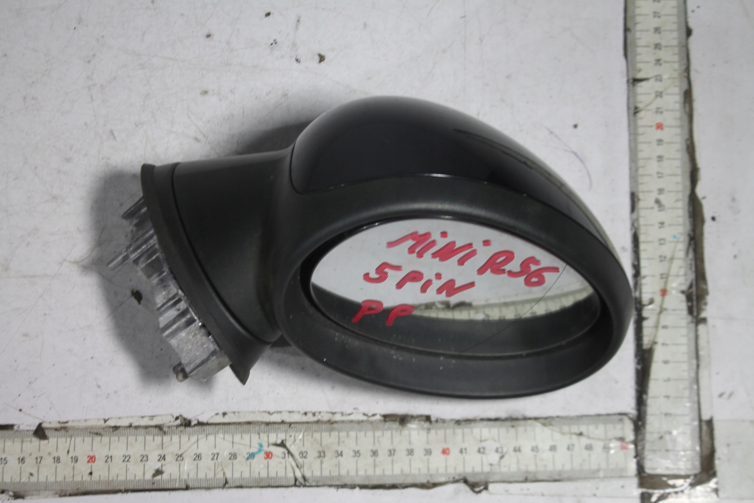 mirror right 5PIN MINI R56 LIFT 10-13 UK