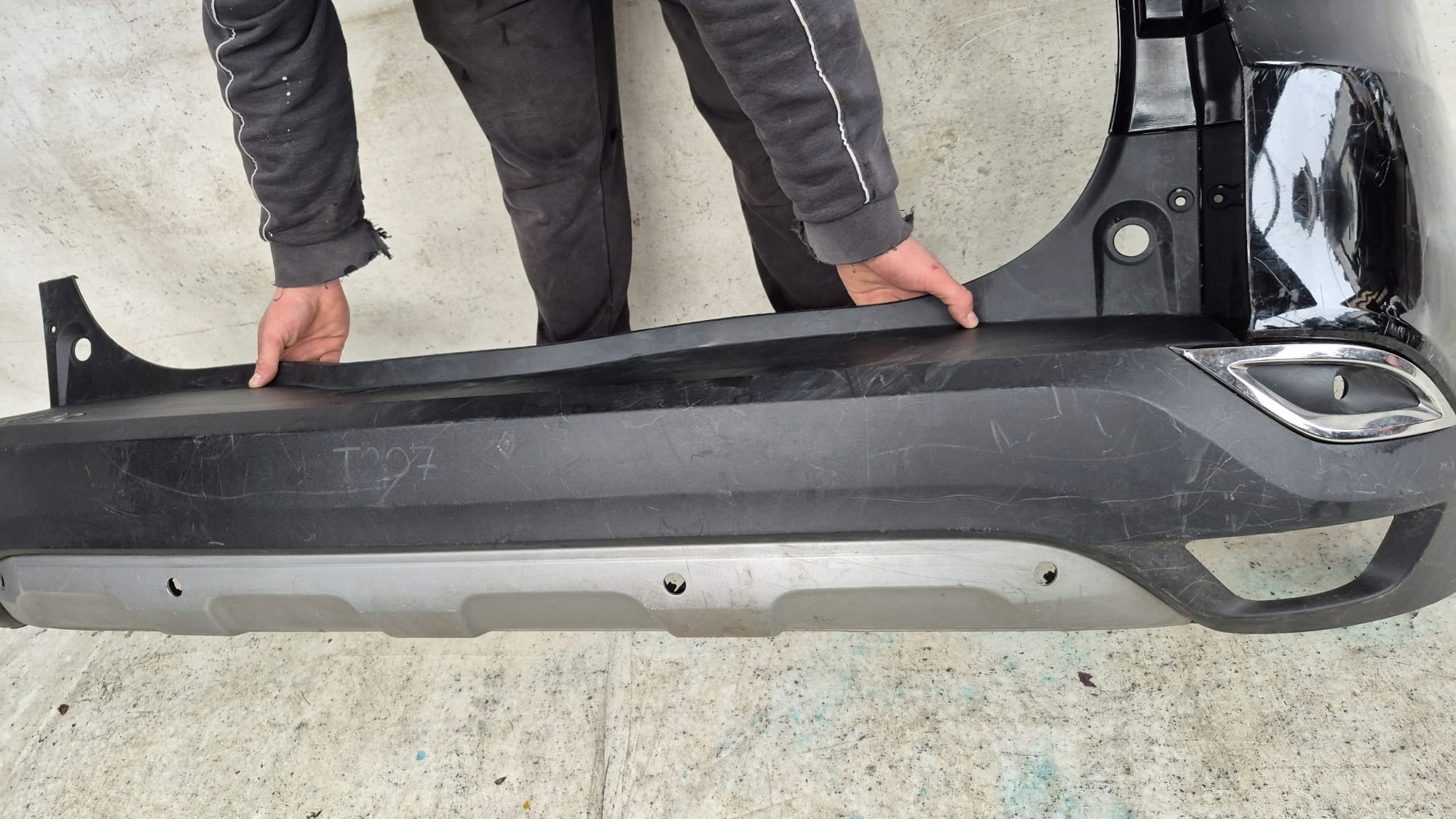 RENAULT ESPACE 14-23 bumper rear part rear PDC