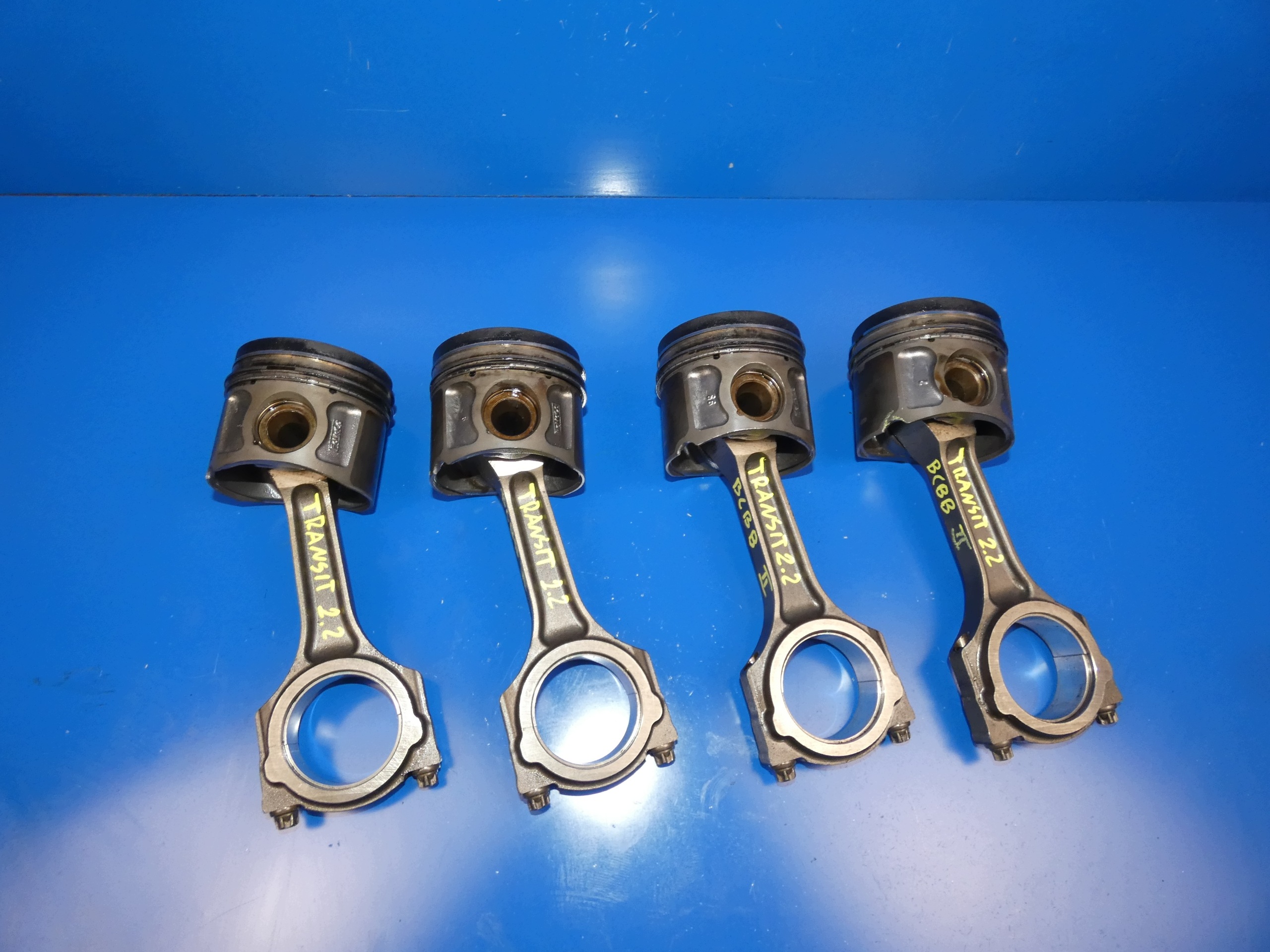 FORD TRANSIT MK7 DUCATO BOXER 2.2 TDCI HDI EURO5 BCBB piston + connecting rod