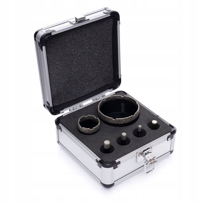 ZESTAW OTWORNIC DIAMENTOWYCH DO GRESU PŁYTEK 6-68MM WIERTŁA DIAMENTOWE EAN (GTIN) 5907589367928