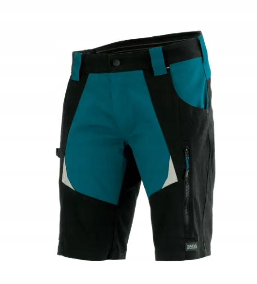 Krótkie Szorty Robocze Spodenki Cottonflex Sara r. XL petrol