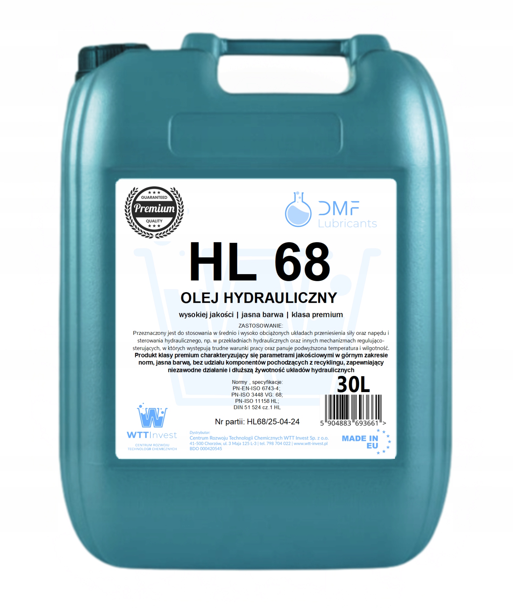Olej hydrauliczny Hl 68 30 L