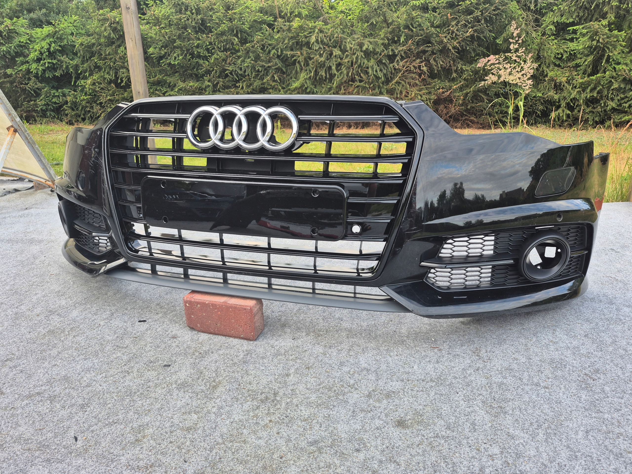 AUDI A6 C7 4G LIFT S-LINE ZDERZAK PRZÓD BLACK 4x PDC Typ samochodu Samochody osobowe