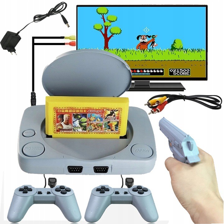 KONSOLA TELEWIZYJNA PEGASUS +mnóstwo UNIKALNYCH GIER WBUDOWANE W GRĘ