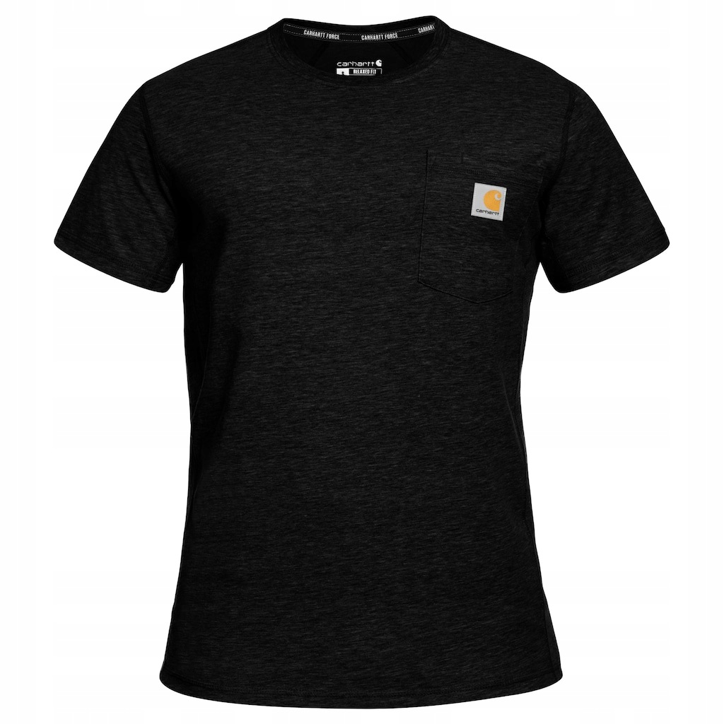 Carhartt tričko s kapsou tričko Force Pocket černé M