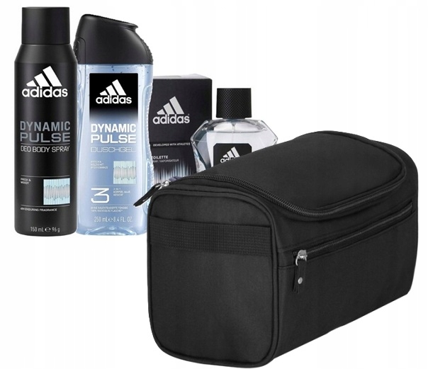 Męski Zestaw Adidas Kosmetyczka Dynamic Pulse 4w1 Men