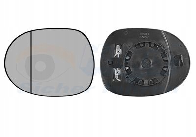 SZKŁO WKŁAD LUSTERKA 2580837 VAN WEZEL Stan opakowania oryginalne