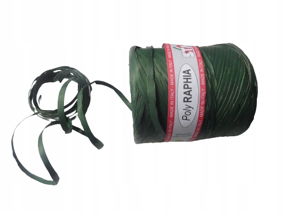 

Rafia Zielona Syntetyczna Sznurek 5m Wstążka