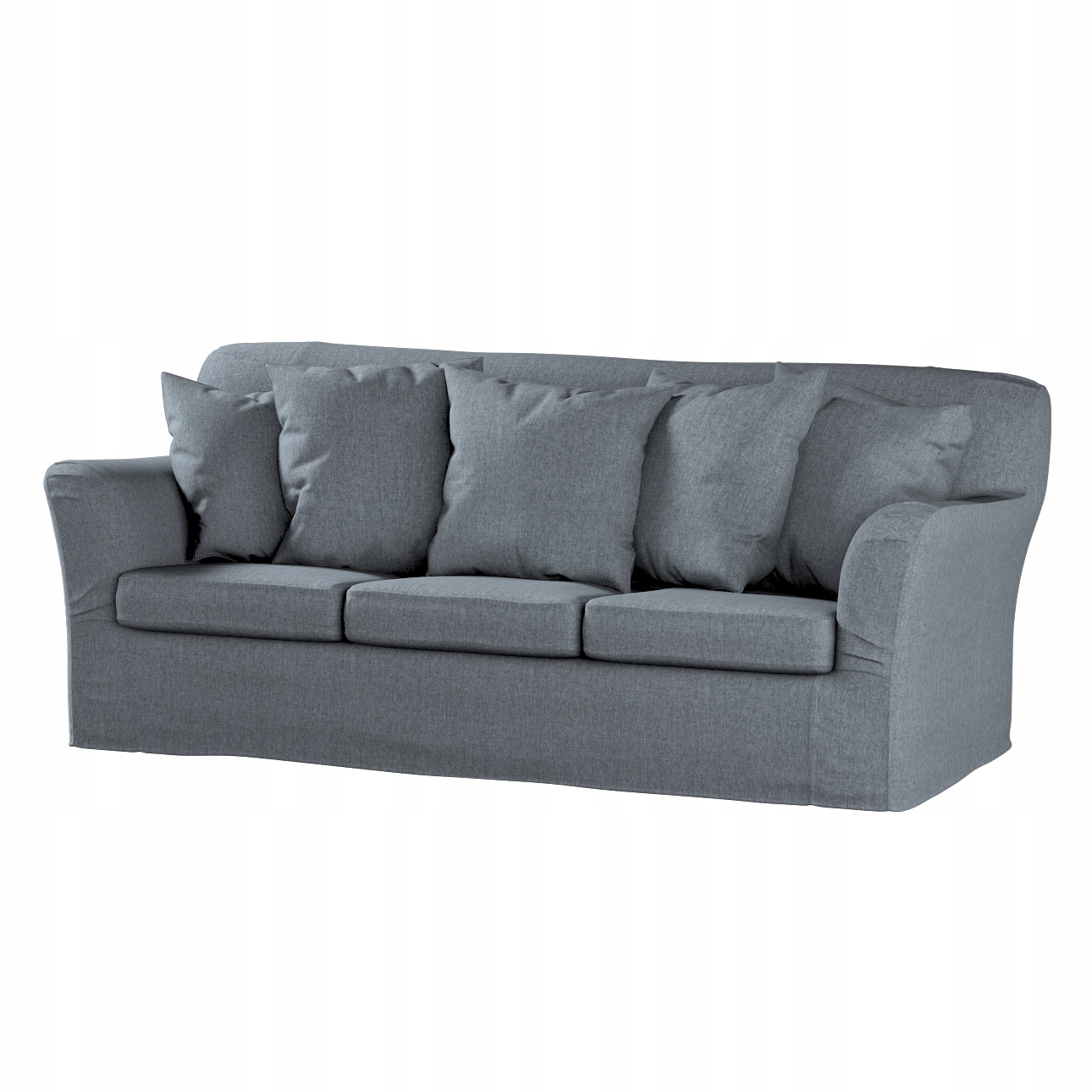 Dekoria Potah na pohovku Tomelilla 3-místný nerozkládací Ikea šedý