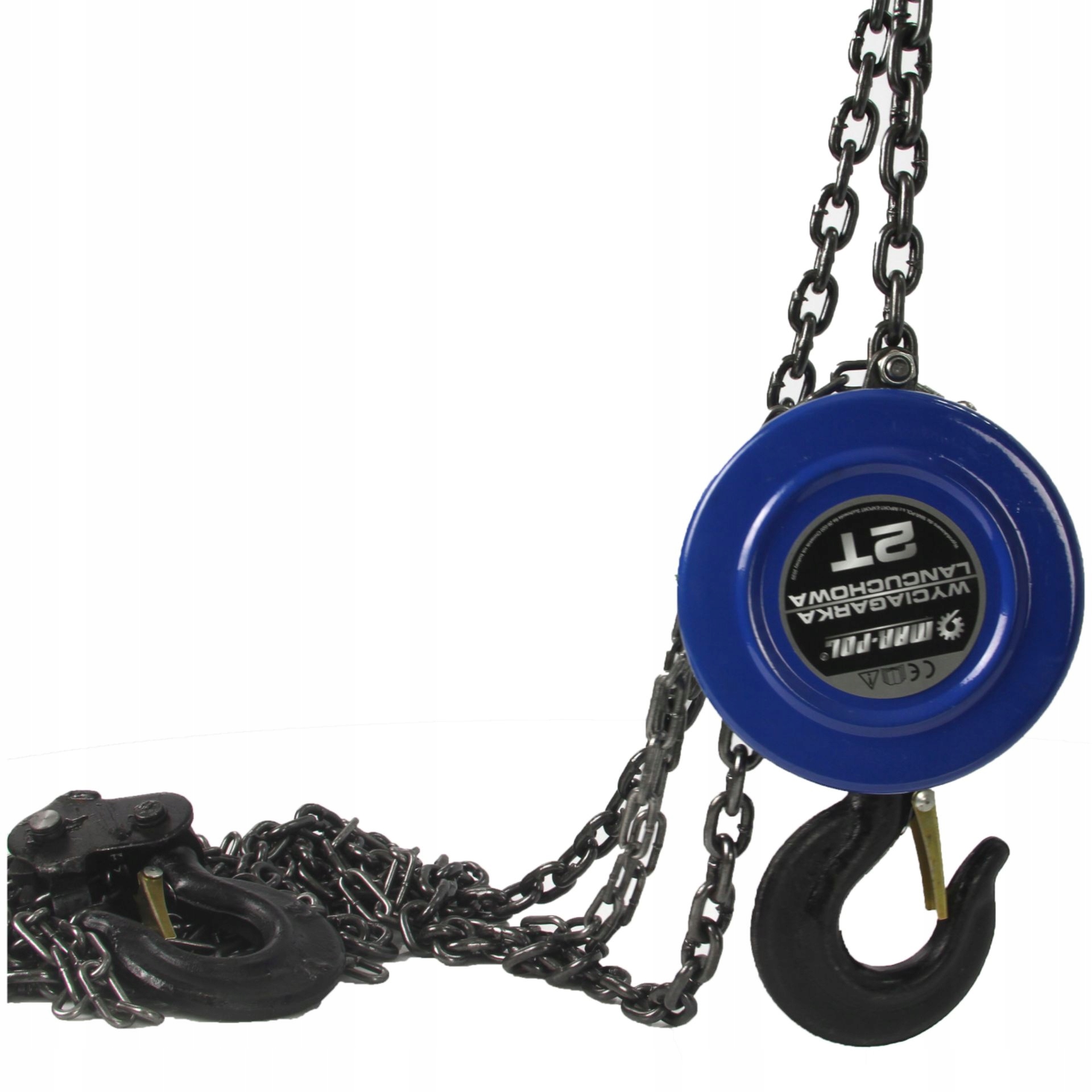 WYCIĄGARKA WCIĄGARKA ŁAŃCUCHOWA RĘCZNA 2 TONY Marka Mar-Pol