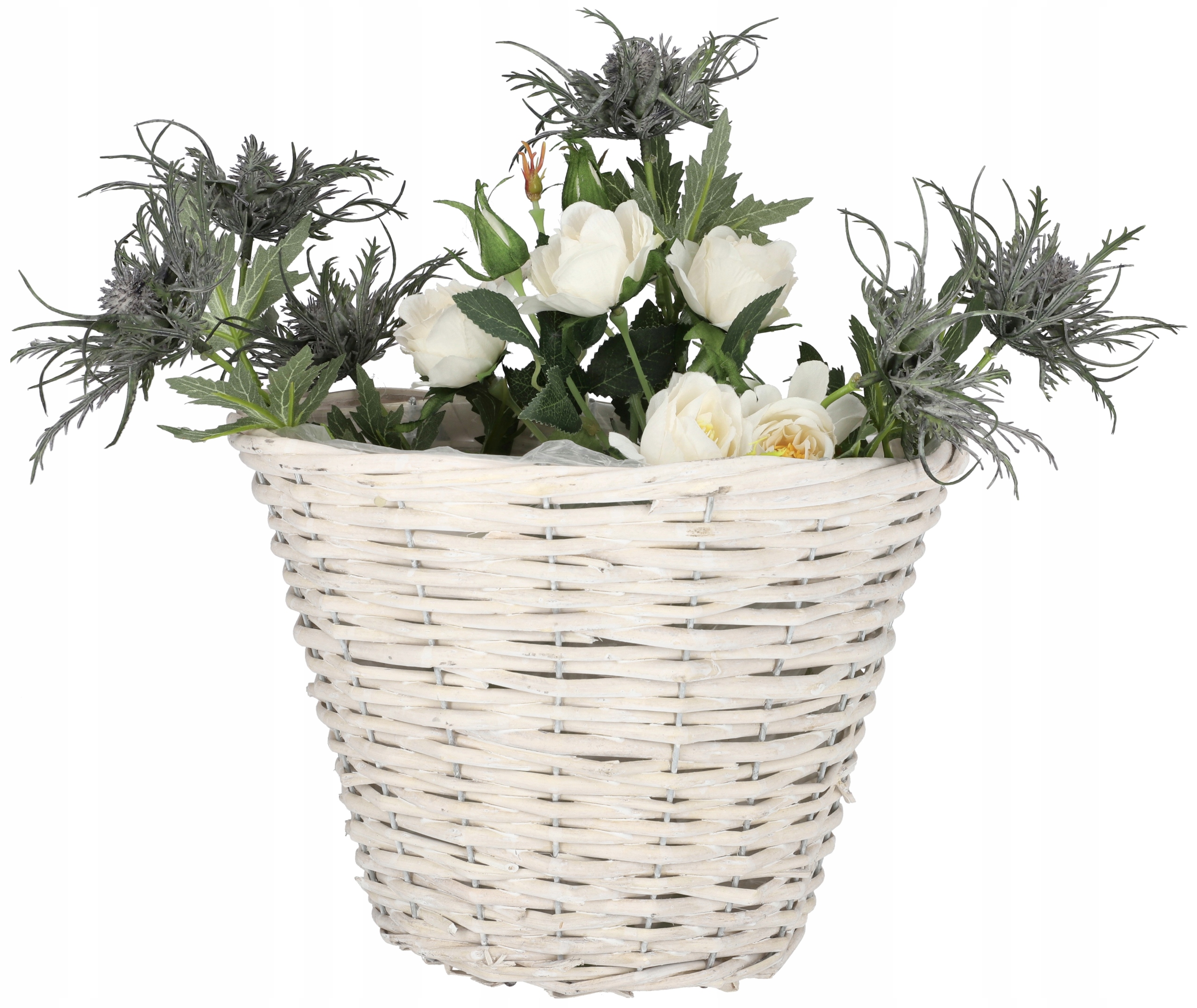 DONICZKA KOSZYK KWIETNIK WIKLINOWY WISZĄCY ŚCIENNY Seria Wiklina