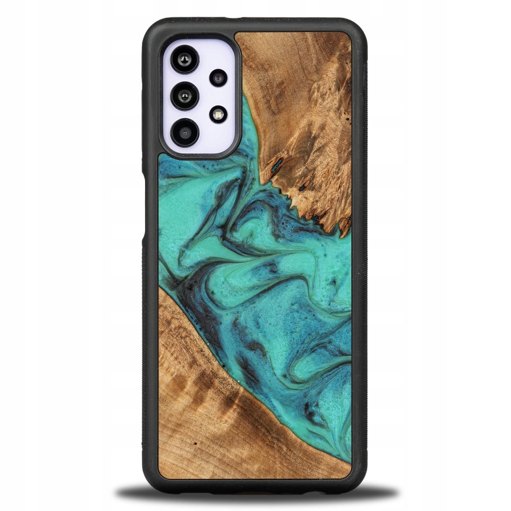 Pouzdro Bewood Unikátní pro Samsung Galaxy A32 5G Tyrkysové