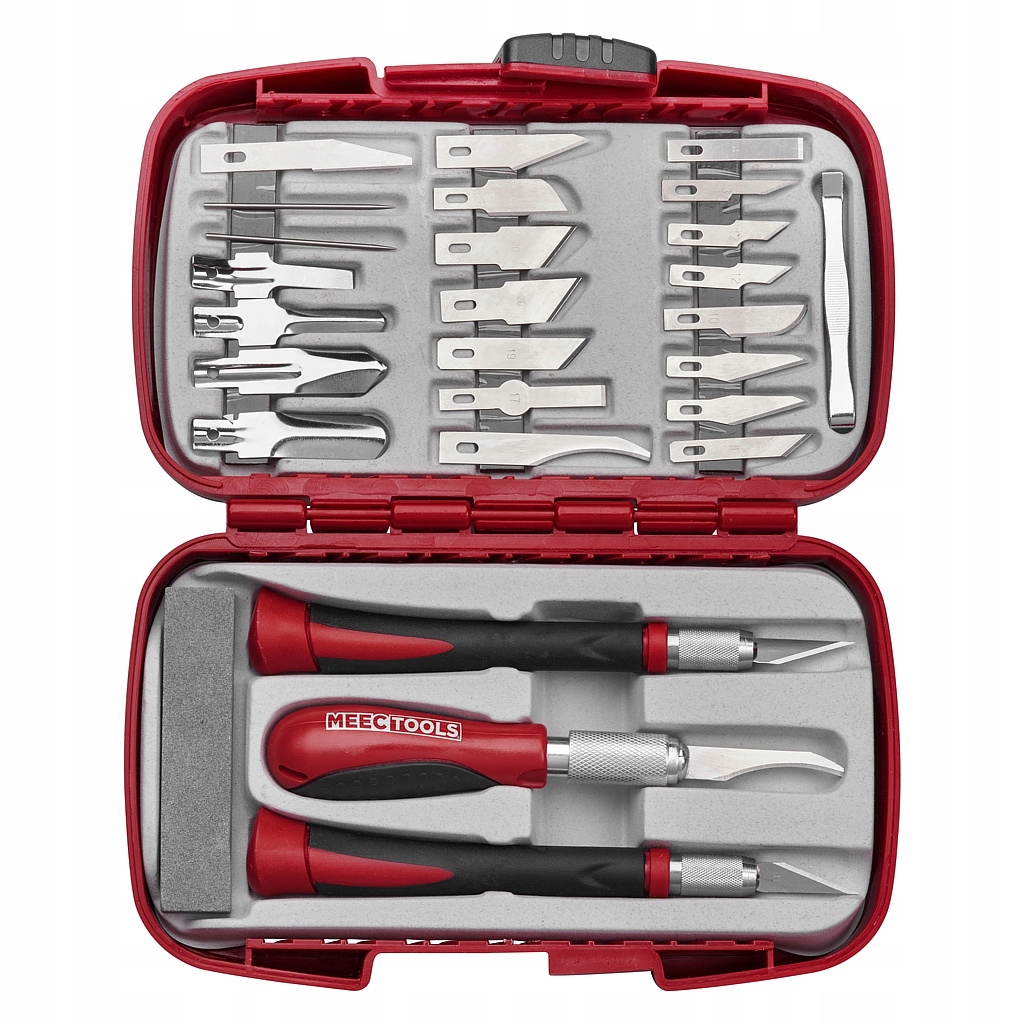 Набор модельных ножей 29 элементов Meec Tools