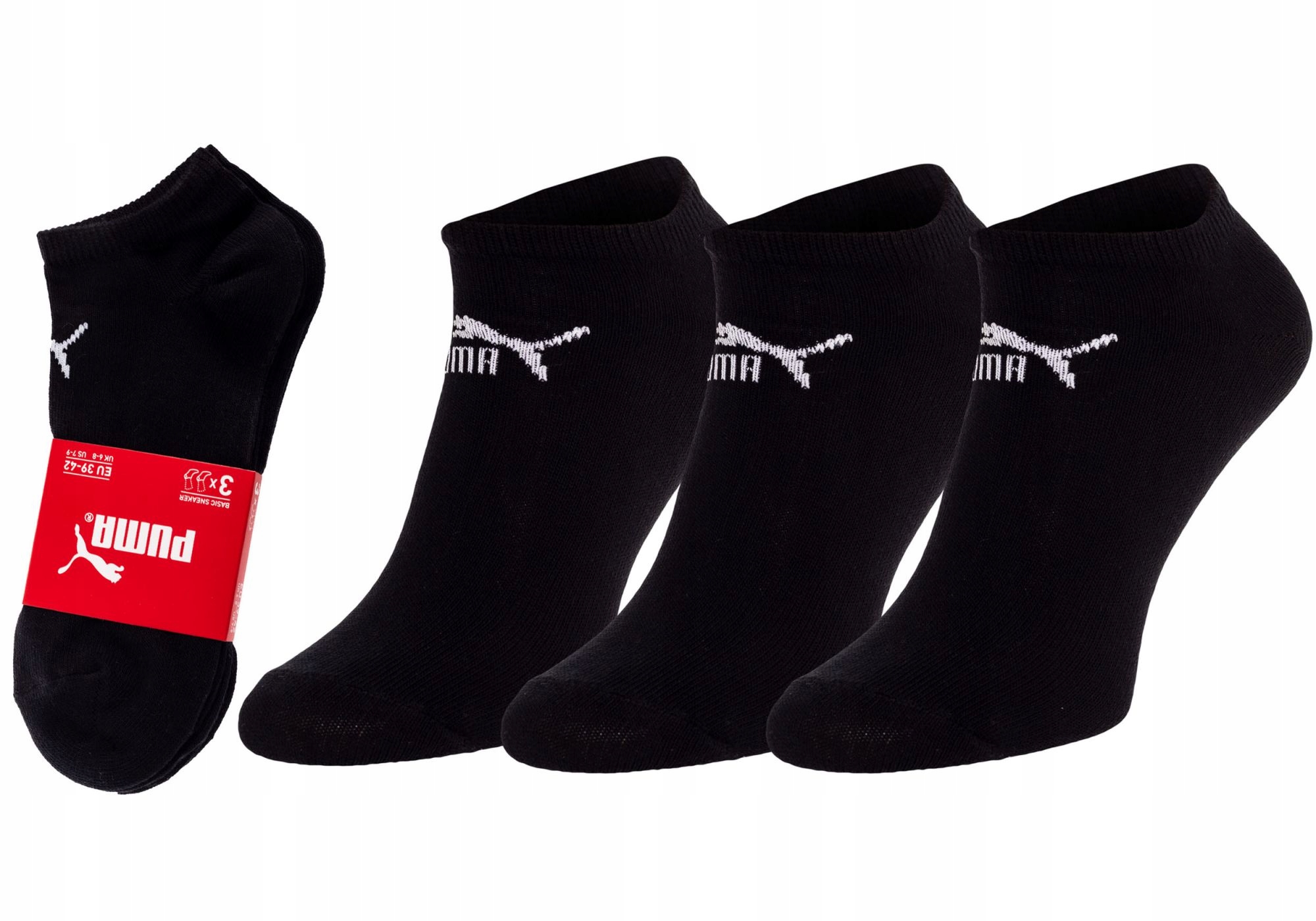 

Puma Skarpety Skarpetki Stopki 3 Pary Roz: 43-46