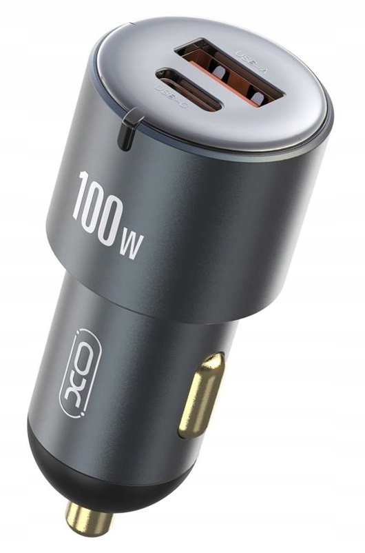 Szybka Ładowarka Samochodowa USB -C PD QC 3.0 100W do Zapalniczki Samochodu